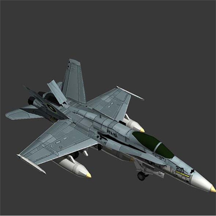 长汀3D舰载战斗机模型